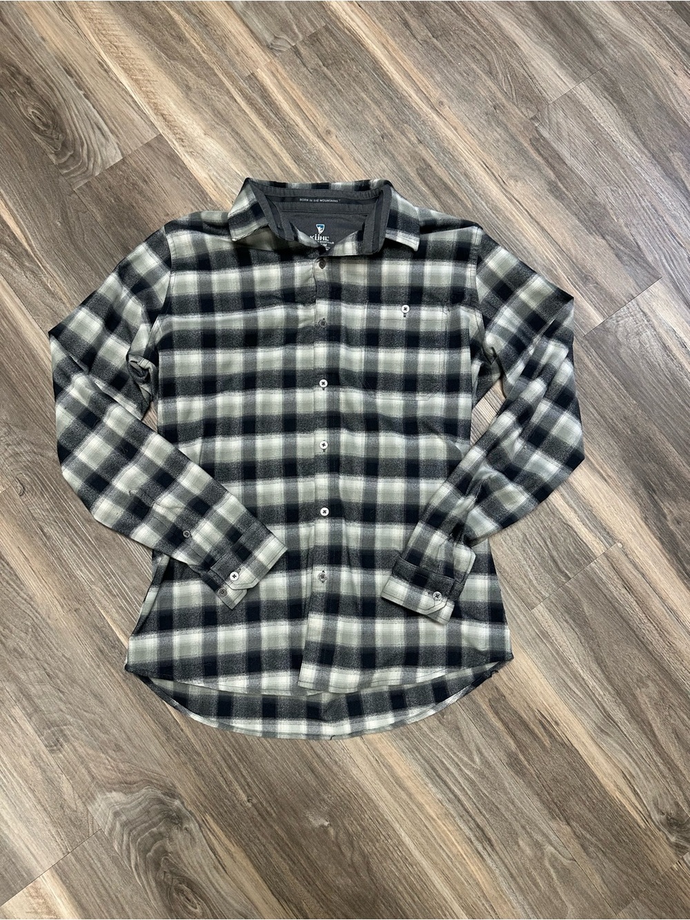 Kuhl Independent Plaid Flannel Button Down Shirt